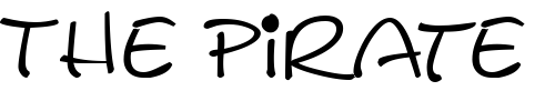 Font : Pyxidium-Caps Custom Text : The Pirate Way Test your own text here Click to download or to view this font on a tshirt that can be custom printed in Bali