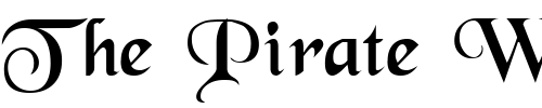 Font : QTBlackForest-Regular Custom Text : The Pirate Way Test your own text here Click to download or to view this font on a tshirt that can be custom printed in Bali