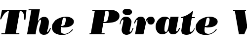 Font : QTBodiniPoster-Italic Custom Text : The Pirate Way Test your own text here Click to download or to view this font on a tshirt that can be custom printed in Bali