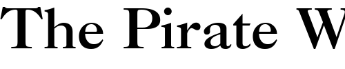 Font : QTCaslan-Bold Custom Text : The Pirate Way Test your own text here Click to download or to view this font on a tshirt that can be custom printed in Bali