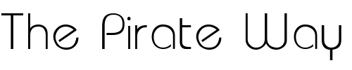 Font : QTDoghausLight-Regular Custom Text : The Pirate Way Test your own text here Click to download or to view this font on a tshirt that can be custom printed in Bali
