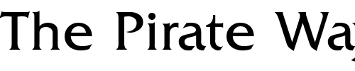 Font : QTFrizQuad-Regular Custom Text : The Pirate Way Test your own text here Click to download or to view this font on a tshirt that can be custom printed in Bali