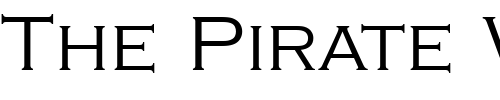 Font : QTGraveure-Regular Custom Text : The Pirate Way Test your own text here Click to download or to view this font on a tshirt that can be custom printed in Bali