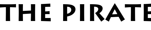 Font : QTGreece-Regular Custom Text : The Pirate Way Test your own text here Click to download or to view this font on a tshirt that can be custom printed in Bali
