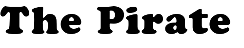 Font : QTKooper-Regular Custom Text : The Pirate Way Test your own text here Click to download or to view this font on a tshirt that can be custom printed in Bali