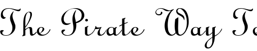 Font : QTLinostroke-Regular Custom Text : The Pirate Way Test your own text here Click to download or to view this font on a tshirt that can be custom printed in Bali