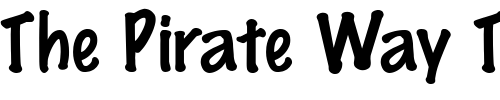 Font : QTMagicMarker-Regular Custom Text : The Pirate Way Test your own text here Click to download or to view this font on a tshirt that can be custom printed in Bali