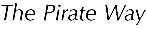 Font : QTOptimum-Italic Custom Text : The Pirate Way Test your own text here Click to download or to view this font on a tshirt that can be custom printed in Bali