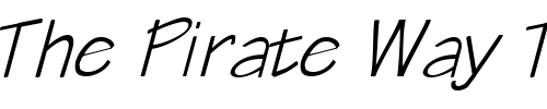 Font : QTTechtone-Bold-Italic Custom Text : The Pirate Way Test your own text here Click to download or to view this font on a tshirt that can be custom printed in Bali