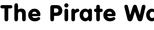 Font : QTVagaRound-Bold Custom Text : The Pirate Way Test your own text here Click to download or to view this font on a tshirt that can be custom printed in Bali