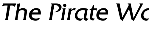 Font : Quadrat-LightIta Custom Text : The Pirate Way Test your own text here Click to download or to view this font on a tshirt that can be custom printed in Bali