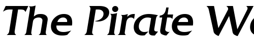 Font : Quadrat-RegularIta Custom Text : The Pirate Way Test your own text here Click to download or to view this font on a tshirt that can be custom printed in Bali