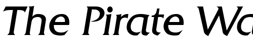 Font : Quadrata-SF-Italic Custom Text : The Pirate Way Test your own text here Click to download or to view this font on a tshirt that can be custom printed in Bali