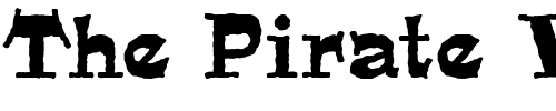 Font : QuaintICGRoman Custom Text : The Pirate Way Test your own text here Click to download or to view this font on a tshirt that can be custom printed in Bali