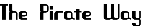 Font : Quandary--BRK Custom Text : The Pirate Way Test your own text here Click to download or to view this font on a tshirt that can be custom printed in Bali