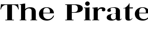Font : Quantas-Broad-Extrabold-Regular Custom Text : The Pirate Way Test your own text here Click to download or to view this font on a tshirt that can be custom printed in Bali