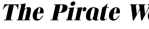 Font : QuantasExtrabold-Italic Custom Text : The Pirate Way Test your own text here Click to download or to view this font on a tshirt that can be custom printed in Bali