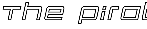 Font : Quark-Outline-Italic Custom Text : The Pirate Way Test your own text here Click to download or to view this font on a tshirt that can be custom printed in Bali