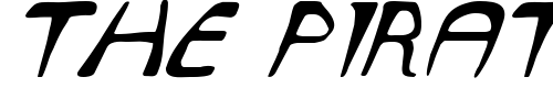 Font : Quatl-Italic Custom Text : The Pirate Way Test your own text here Click to download or to view this font on a tshirt that can be custom printed in Bali