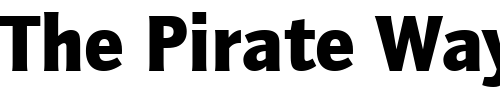 Font : QuaySansITCTT-Black Custom Text : The Pirate Way Test your own text here Click to download or to view this font on a tshirt that can be custom printed in Bali