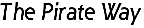 Font : QueSSK-BoldItalic Custom Text : The Pirate Way Test your own text here Click to download or to view this font on a tshirt that can be custom printed in Bali