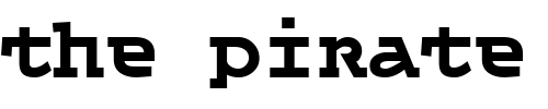 Font : Queer-TheoryBlack Custom Text : The Pirate Way Test your own text here Click to download or to view this font on a tshirt that can be custom printed in Bali