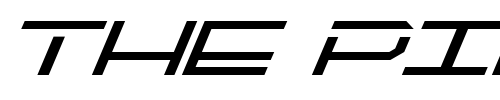 Font : QuickTech-Italic Custom Text : The Pirate Way Test your own text here Click to download or to view this font on a tshirt that can be custom printed in Bali