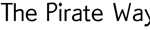 Font : QuickType-Sans-PDF Custom Text : The Pirate Way Test your own text here Click to download or to view this font on a tshirt that can be custom printed in Bali