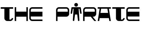 Font : Quickometer Custom Text : The Pirate Way Test your own text here Click to download or to view this font on a tshirt that can be custom printed in Bali