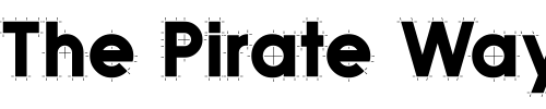 Font : Quicksans-Accurate-ICG-Solid Custom Text : The Pirate Way Test your own text here Click to download or to view this font on a tshirt that can be custom printed in Bali