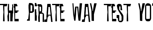 Font : Quixotic Custom Text : The Pirate Way Test your own text here Click to download or to view this font on a tshirt that can be custom printed in Bali