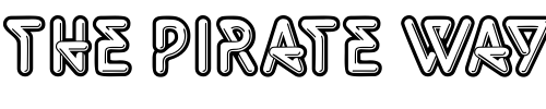 Font : Quotidien Custom Text : The Pirate Way Test your own text here Click to download or to view this font on a tshirt that can be custom printed in Bali