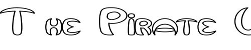 Font : Qurve-Hollow-Wide Custom Text : The Pirate Way Test your own text here Click to download or to view this font on a tshirt that can be custom printed in Bali