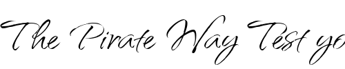 Font : QwitcherBychen-Light Custom Text : The Pirate Way Test your own text here Click to download or to view this font on a tshirt that can be custom printed in Bali
