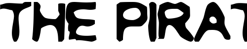 Font : RANXEROX Custom Text : The Pirate Way Test your own text here Click to download or to view this font on a tshirt that can be custom printed in Bali