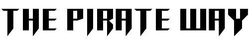 Font : RETURN-TO-CASTLE Custom Text : The Pirate Way Test your own text here Click to download or to view this font on a tshirt that can be custom printed in Bali
