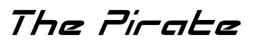 Font : Radio-Space-Bold-Italic Custom Text : The Pirate Way Test your own text here Click to download or to view this font on a tshirt that can be custom printed in Bali