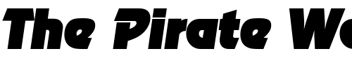 Font : Ragtime-Serial-Black-RegularItalic Custom Text : The Pirate Way Test your own text here Click to download or to view this font on a tshirt that can be custom printed in Bali