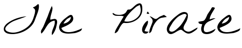 Font : Rai-Regular Custom Text : The Pirate Way Test your own text here Click to download or to view this font on a tshirt that can be custom printed in Bali