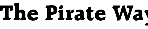 Font : Raleigh-Extra-Bold-BT Custom Text : The Pirate Way Test your own text here Click to download or to view this font on a tshirt that can be custom printed in Bali