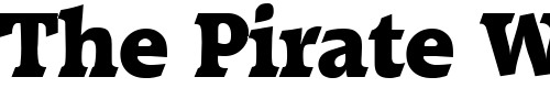 Font : Raleigh-ExtraBold Custom Text : The Pirate Way Test your own text here Click to download or to view this font on a tshirt that can be custom printed in Bali