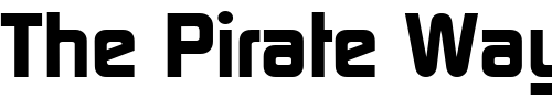 Font : RandyBecker-ExtraBold Custom Text : The Pirate Way Test your own text here Click to download or to view this font on a tshirt that can be custom printed in Bali