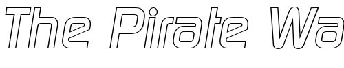Font : RandyBeckerOutline-BoldItalic Custom Text : The Pirate Way Test your own text here Click to download or to view this font on a tshirt that can be custom printed in Bali