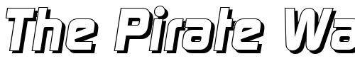 Font : RandyBeckerShadow-ExtraBold-Italic Custom Text : The Pirate Way Test your own text here Click to download or to view this font on a tshirt that can be custom printed in Bali