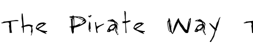 Font : RapJack Custom Text : The Pirate Way Test your own text here Click to download or to view this font on a tshirt that can be custom printed in Bali