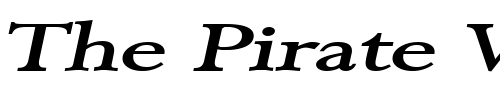 Font : Rapid-Extended-BoldItalic Custom Text : The Pirate Way Test your own text here Click to download or to view this font on a tshirt that can be custom printed in Bali
