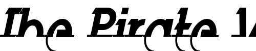 Font : Rapiersoft-Becker Custom Text : The Pirate Way Test your own text here Click to download or to view this font on a tshirt that can be custom printed in Bali