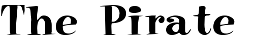 Font : Raskin Custom Text : The Pirate Way Test your own text here Click to download or to view this font on a tshirt that can be custom printed in Bali