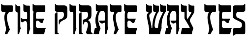 Font : Rasputin Custom Text : The Pirate Way Test your own text here Click to download or to view this font on a tshirt that can be custom printed in Bali