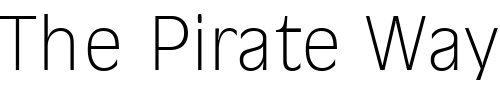 Font : Ravenna-Serial-ExtraLight-Regular Custom Text : The Pirate Way Test your own text here Click to download or to view this font on a tshirt that can be custom printed in Bali